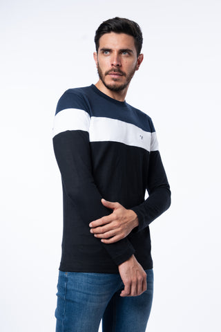 Camiseta Manga Larga Tricolorblock Explorer