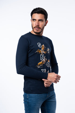 Camiseta Mangas Largas Explorer 3D